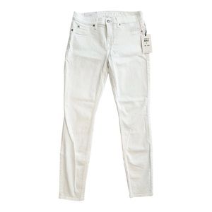 7 for all Mankind White stretch super skinny jeans, Size 29 (New with Tags!)